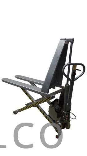 Transpaleta Tijera Galvanizada Eléctrica - 1000 Kg