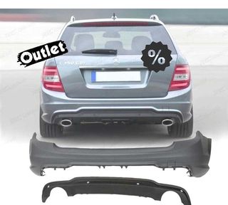 CX PARAGOLPES TRASERO MERCEDES CLASE C KOMBI W204 07-14 LOOK