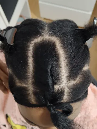 Cabello  natural y extensiones