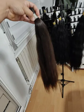 Cabello  natural y extensiones