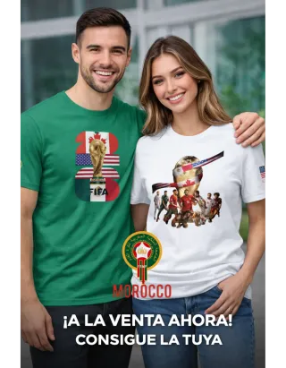 Camisetas Mundial 2026 Personalizadas