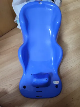 Adaptador bañera bebé azul