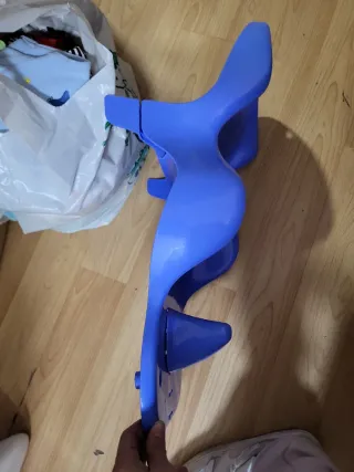 Adaptador bañera bebé azul