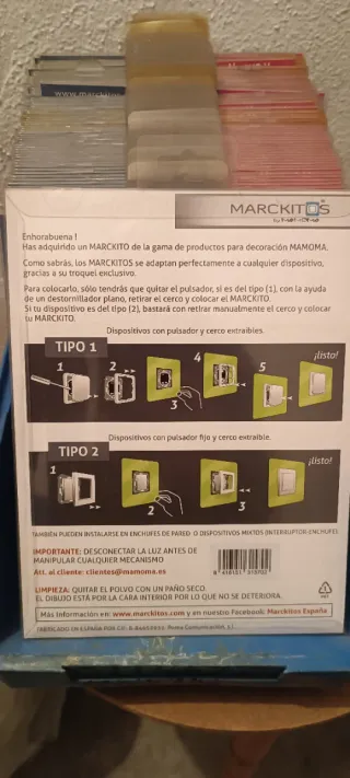 Protectores de pared decorados Marckitos