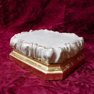 Peana base nube para imagen religiosa