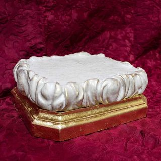 Peana base nube para imagen religiosa