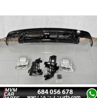 Difusor Trasero Mercedes CLA W117 2013-2018 4D/SW