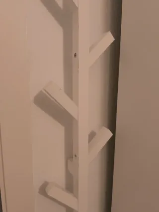 Perchero TJUSIG Ikea Blanco