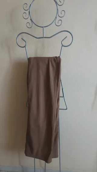 Pantalón Mango Camel