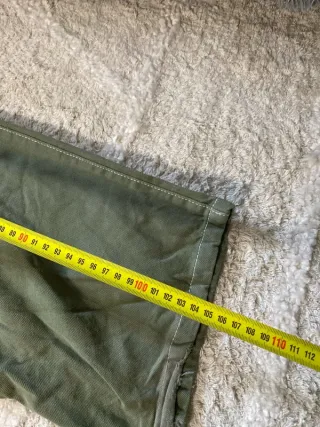 Pantalones cargo vaqueros caqui retro