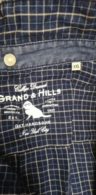 Camicia uomo con cappuccio staccabile