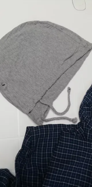 Camicia uomo con cappuccio staccabile