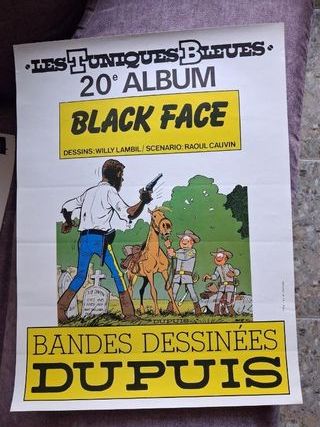 3 Posters Cómics Spirou y Fantasio Dupuis