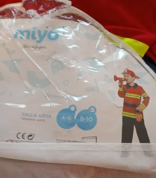Disfraz Bombero Niño