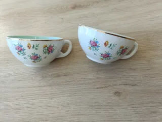 Juego de café KG Lunéville porcelana Limoges