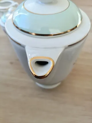 Juego de café KG Lunéville porcelana Limoges