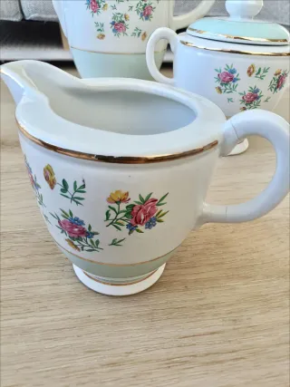 Juego de café KG Lunéville porcelana Limoges