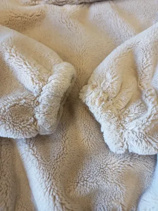 Sudadera Borreguito Blanca