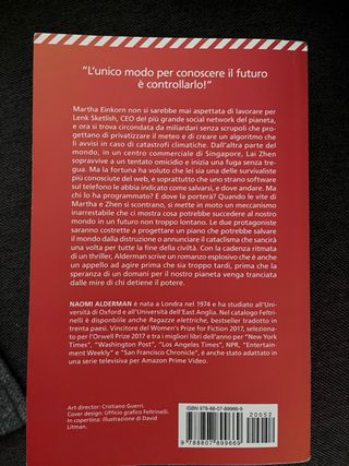 Libro: il futuro di Naomi Alderman