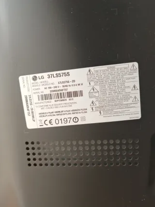 Placas LG 37LS575S