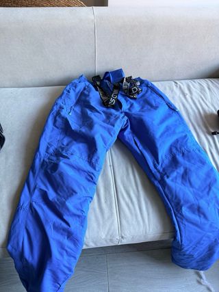 Pantalón de esquí azul WILD SNOW Talla 40-42