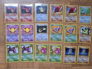 Set completo 83 cartas Pokemon Team Rocket ingles
