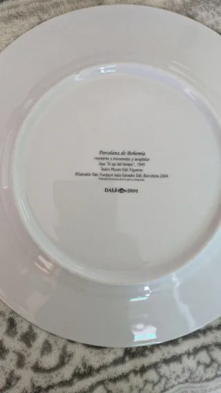 Vajilla Salvador Dalí Cerámica