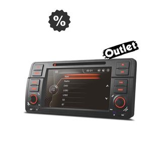 CX RADIO NAVEGADOR 7" BMW SERIE 3 E46 98-06 USB GPS TACTIL H