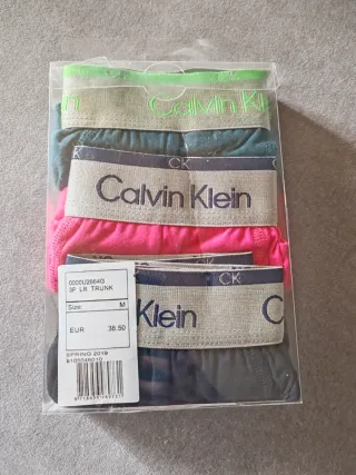 Calvin Klein Calzoncillos Pack 3 Talla M