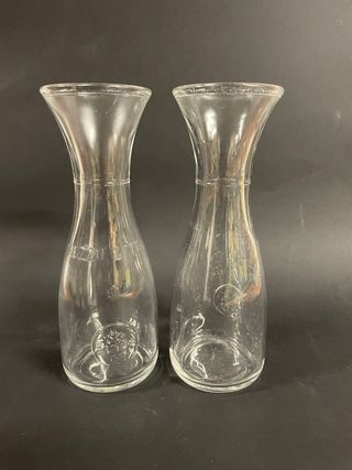 Set 2 Caraffe Vetro