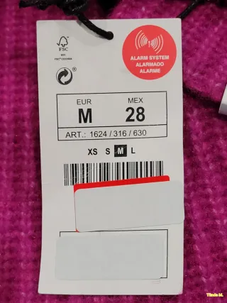 Jersey Corto Punto Mujer Escotado Talla M