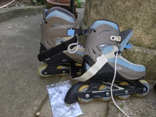 Patines Decathlon Talla 38 + Protecciones
