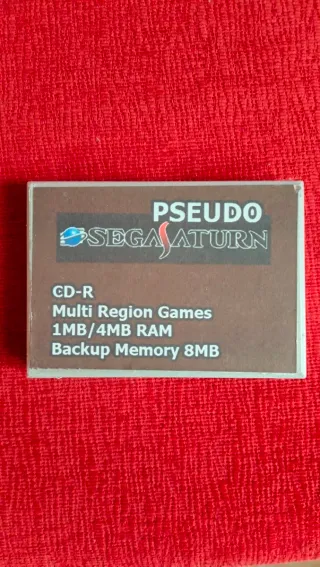 Sega Saturn+CD demos sega flash+cartucho pseudo ka
