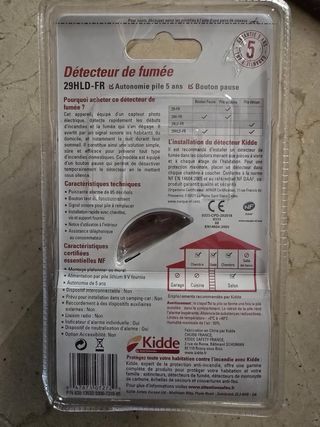 Rilevatore di fumo Kidde 29HLD-FR