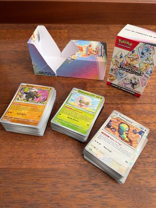 170 Cartas Pokémon Prismáticas Español originales