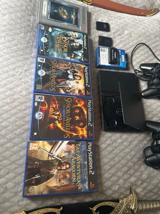 MEGA Pack PS2 + 5 Juegos ESDLA + adaptador hdmi