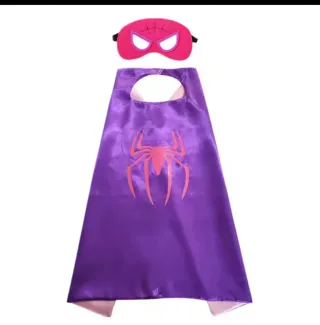 Capa y Antifaz Spiderman Gwen Niña