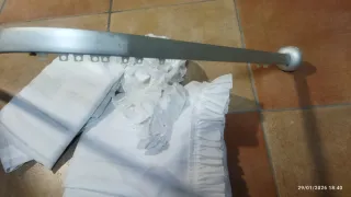 Barra Cortina Ducha Ángulo 100x70 cm