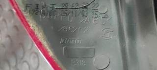 Piloto trasero derecho 286202 (AG) Fiat Pun