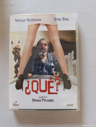 DVD ¿QUE? - ROMAN POLANSKI - MARCELLO MASTROIANNI