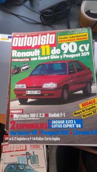 Revista Autopista año 1987