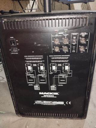 Mackie SRS1500 Subwoofer Activo Negro