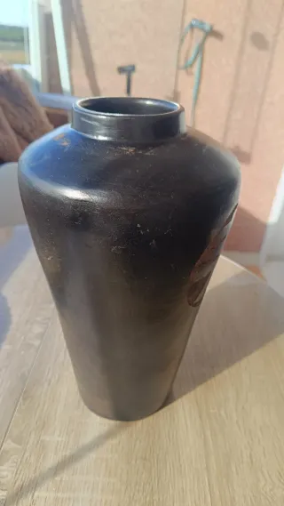 Jarrón Decorativo Chino Negro