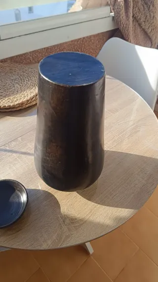 Jarrón Decorativo Chino Negro