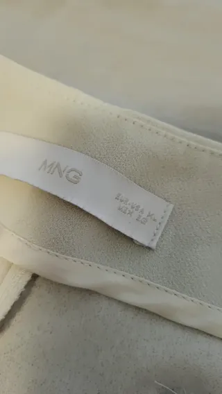 Pantalones cortos gasa blancos Mango