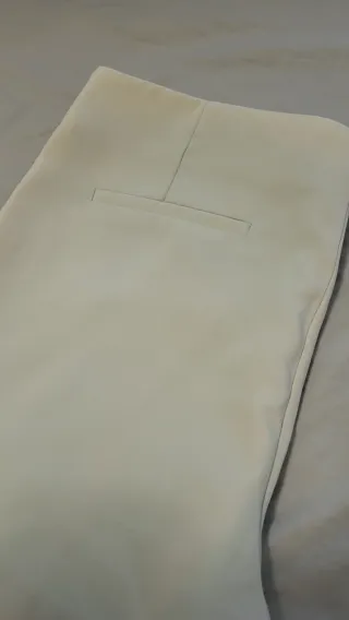 Pantalones cortos gasa blancos Mango