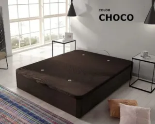 Canapé abatible madera y tapizado