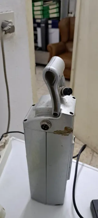 Bicicleta Eléctrica Plegable Plata