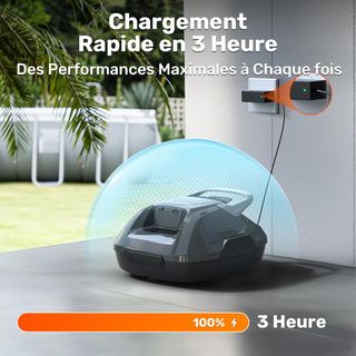 NUEVO - Robot Limpiafondos Inalámbrico 80m2