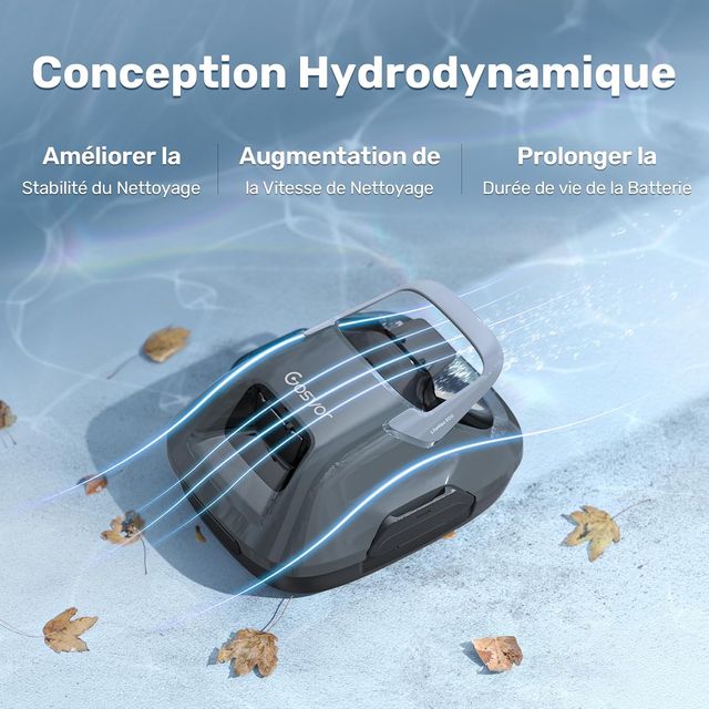 NUEVO - Robot Limpiafondos Inalámbrico 80m2